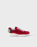 Prada America’s Cup en cuir verni et tissu