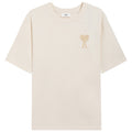 T-shirt beige ami petit logo ami de cœur beige