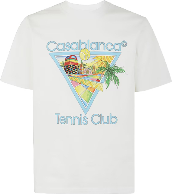 T-SHIRT TENNIS CLUB IMPRIMÉ CASA