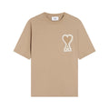 T-shirt Ami marron à logo ami de cœur marron