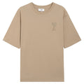 T-shirt Ami Marron à petit logo ami de cœur marron