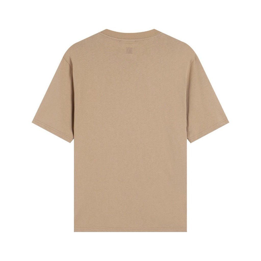 T-shirt Ami marron à logo ami de cœur marron