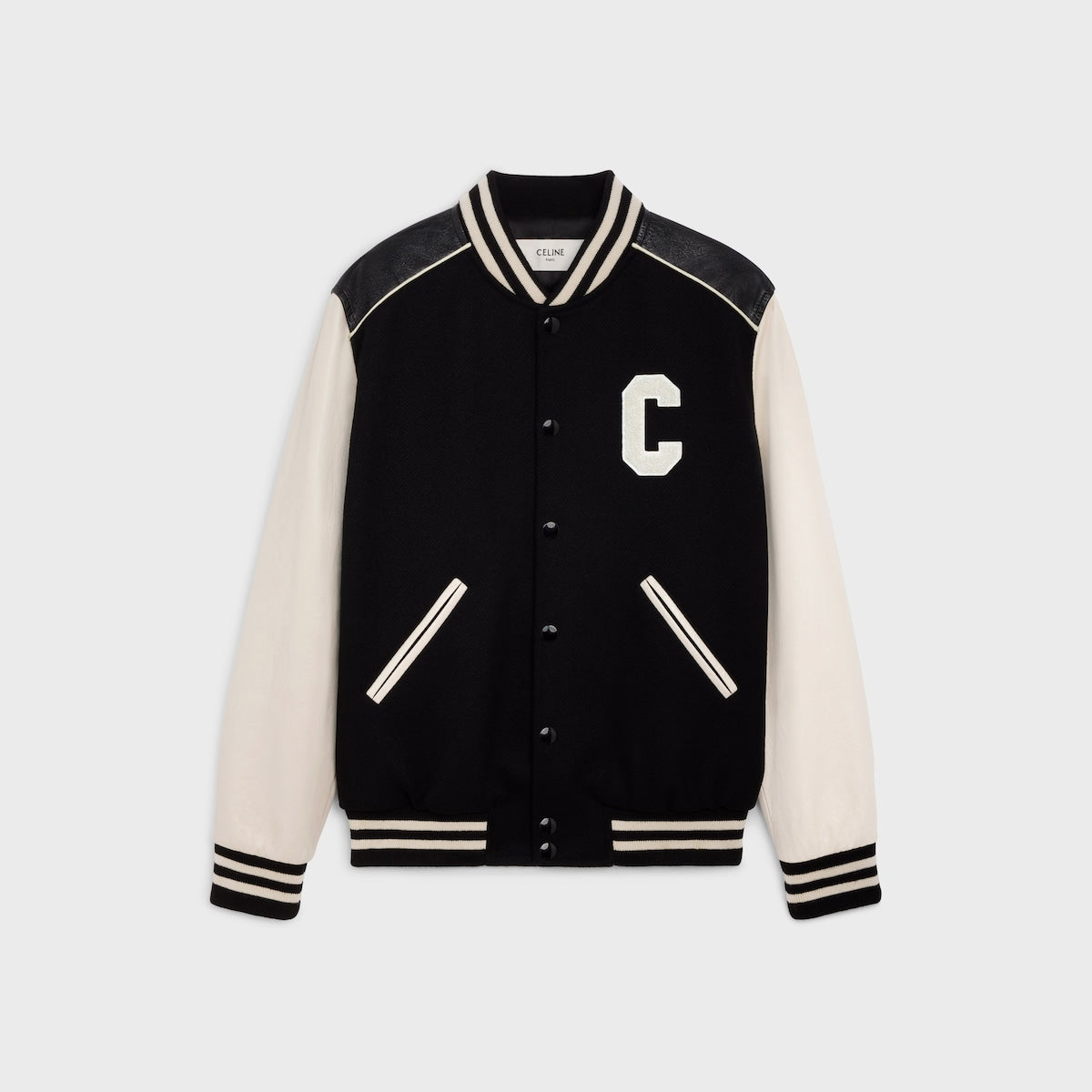 Veste Teddy Collège Classique en laine Céline