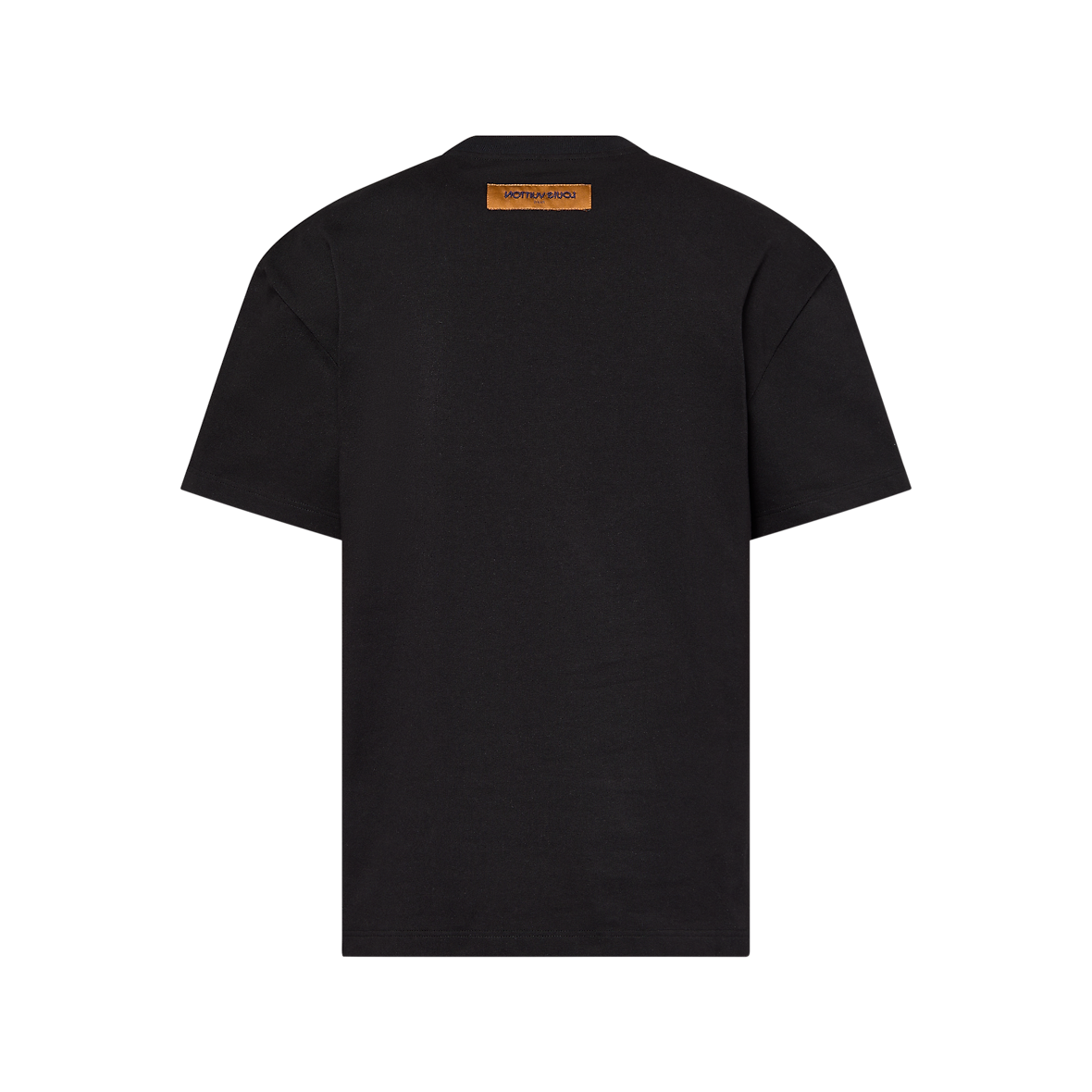 T-shirt à signatures brodées en coton Louis Vuitton