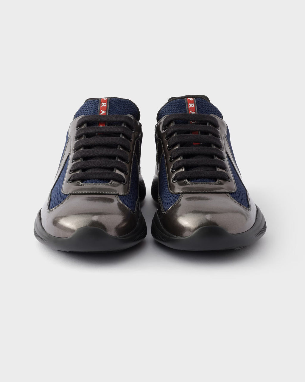 Prada America’s Cup en cuir verni et tissu