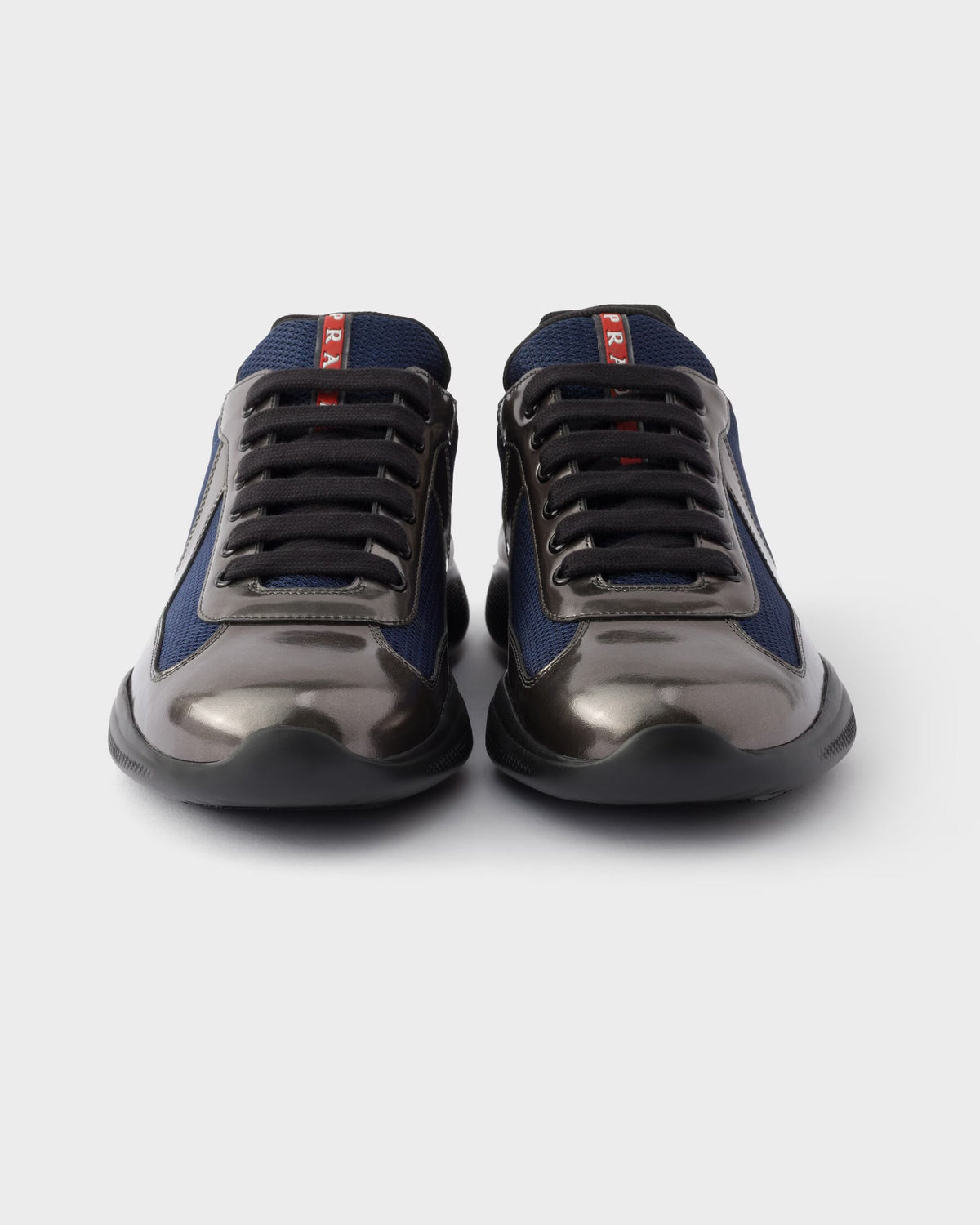 Prada America’s Cup en cuir verni et tissu