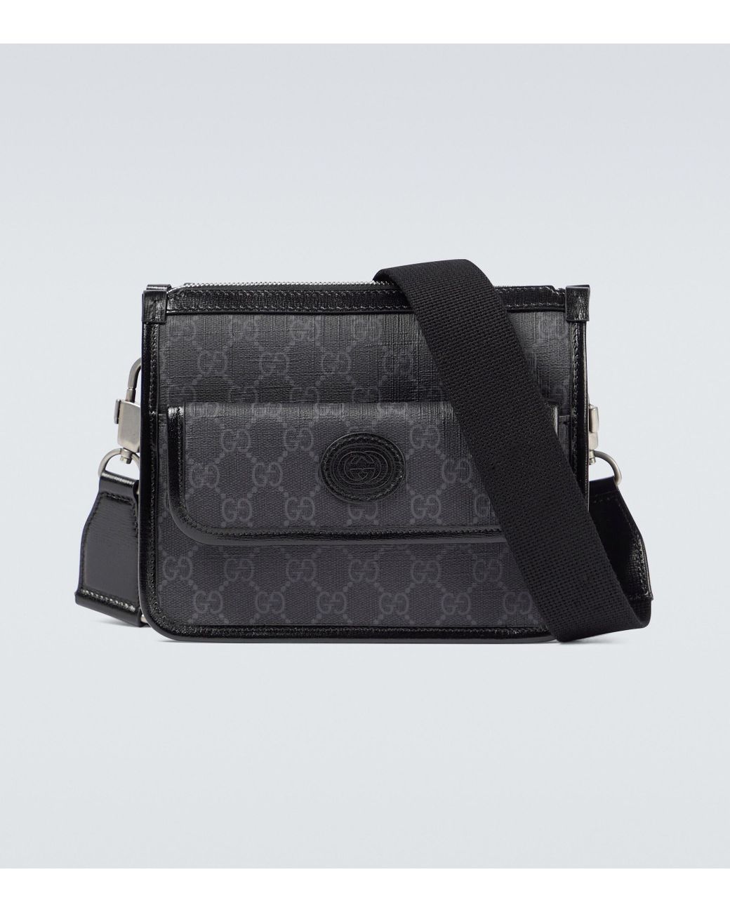 Sacoche Gucci detail en cuir