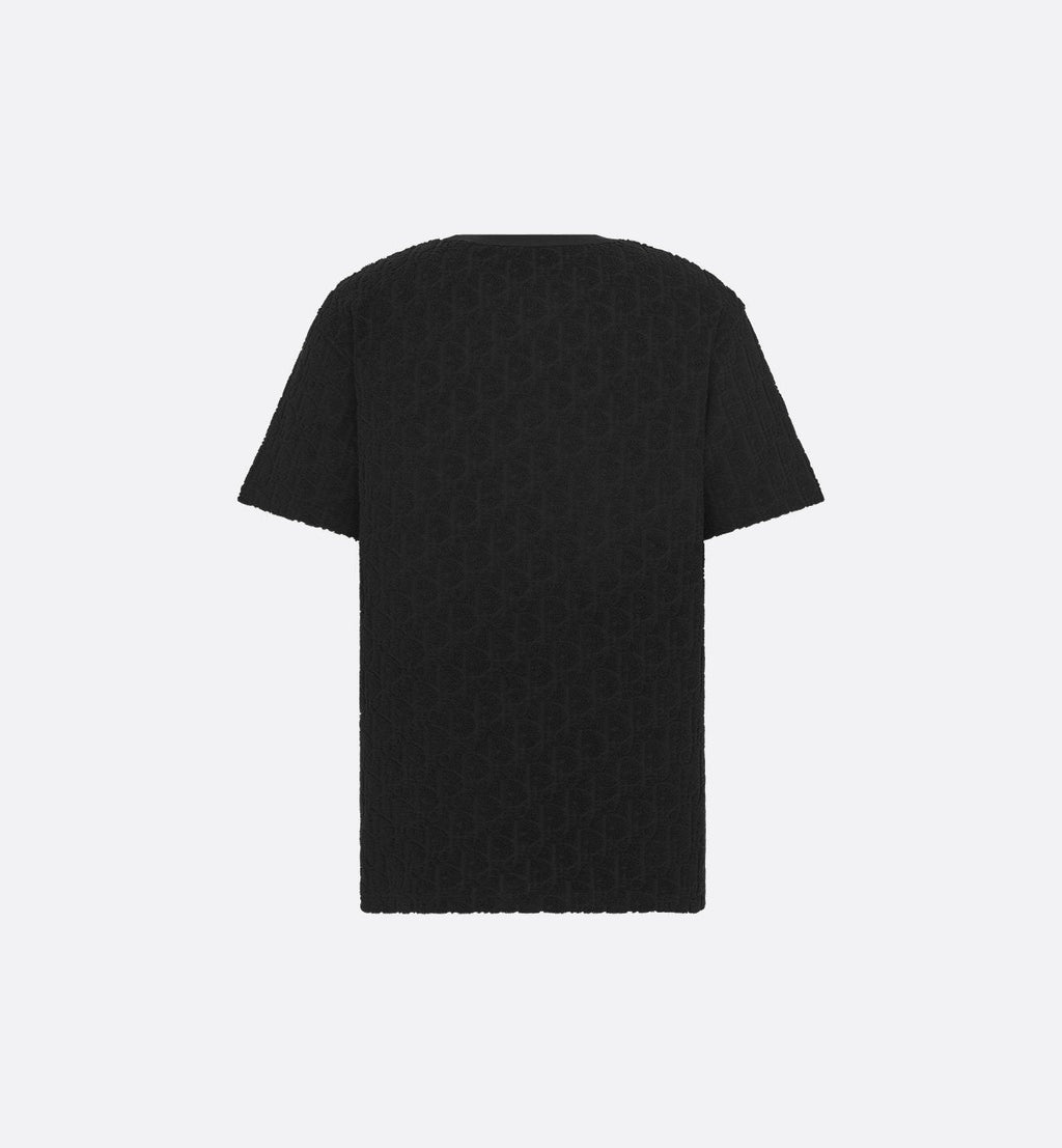 T-Shirt Dior oblique noir