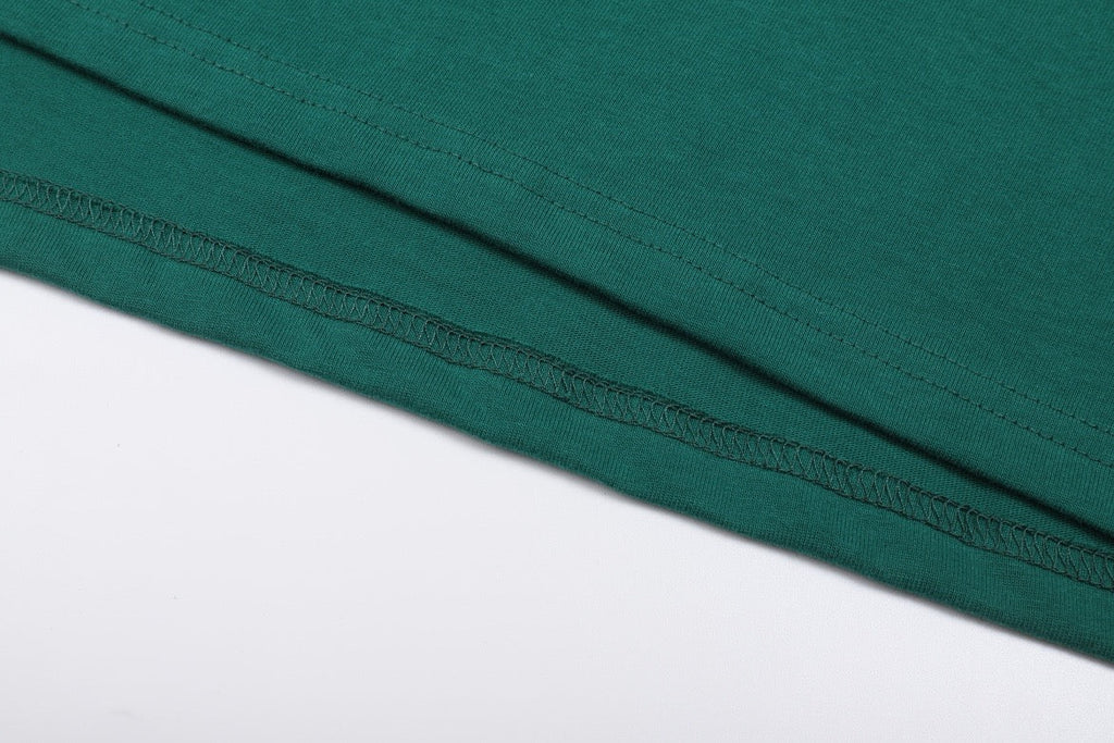 T-shirt vert à logo ami de cœur