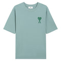 T-shirt Ami pastels à petit logo ami de cœur vert foncé