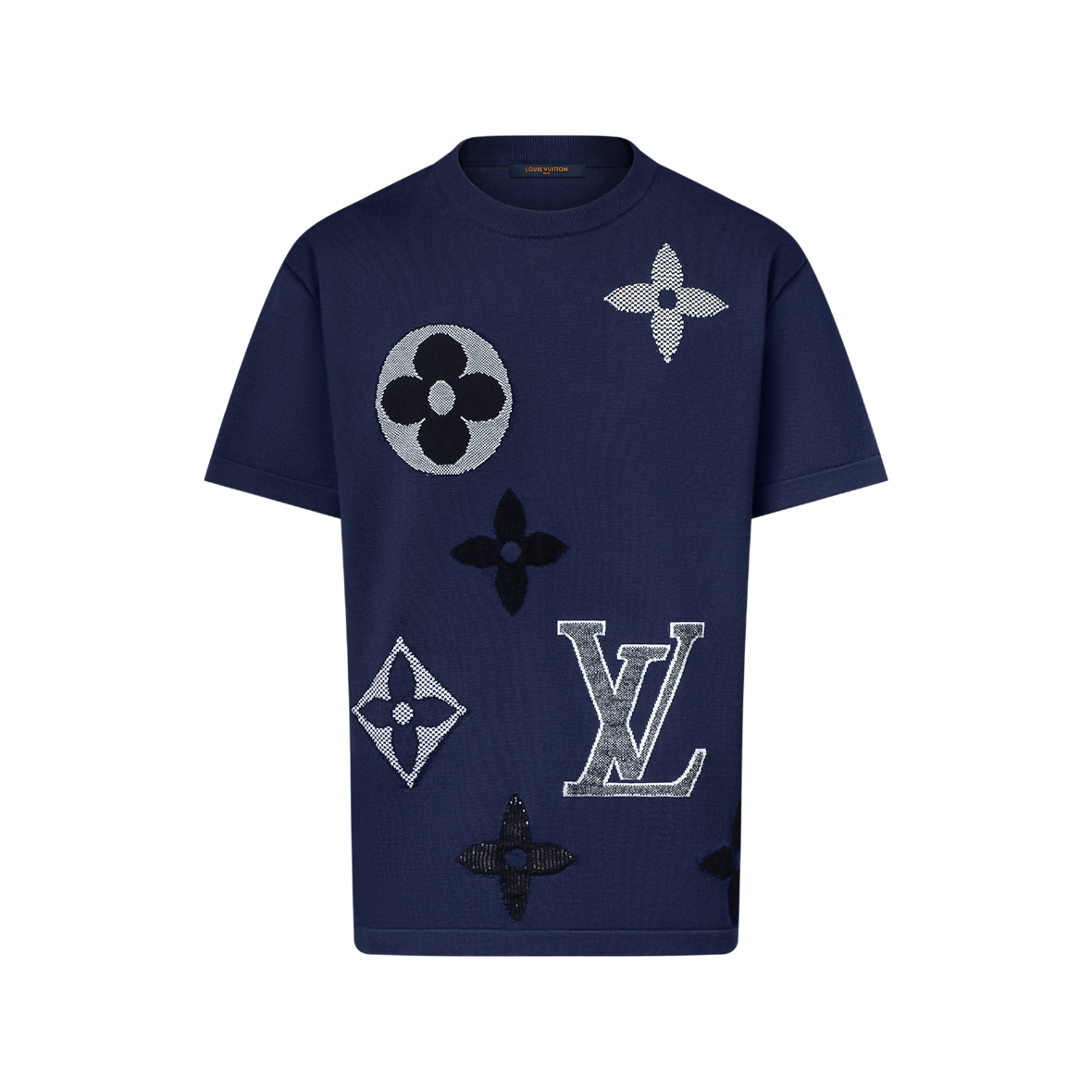 T-shirt a col rond Monogram Louis Vuitton