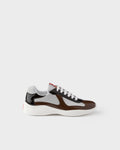 Prada America’s Cup en cuir verni et tissu