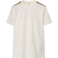 T-shirt Burberry en coton avec Check