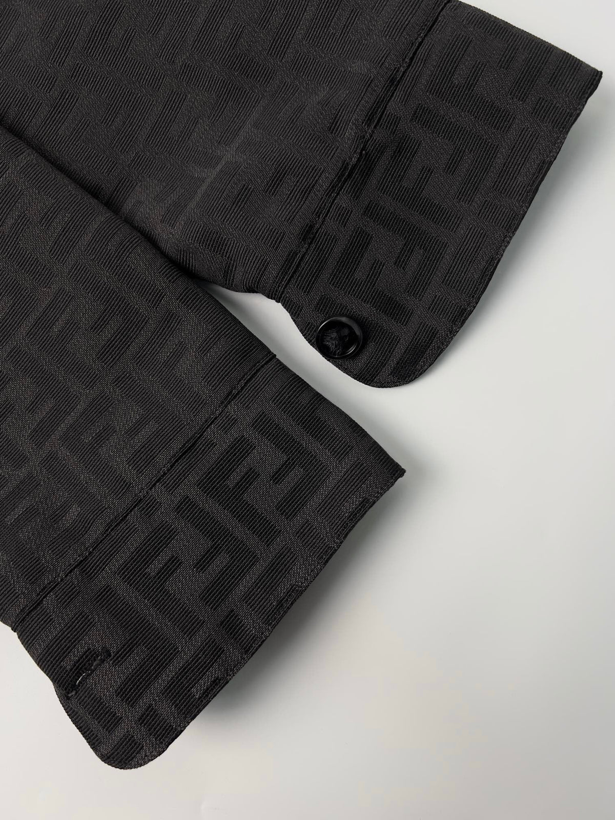 Veste Go-To Jacket en toile Fendi noire