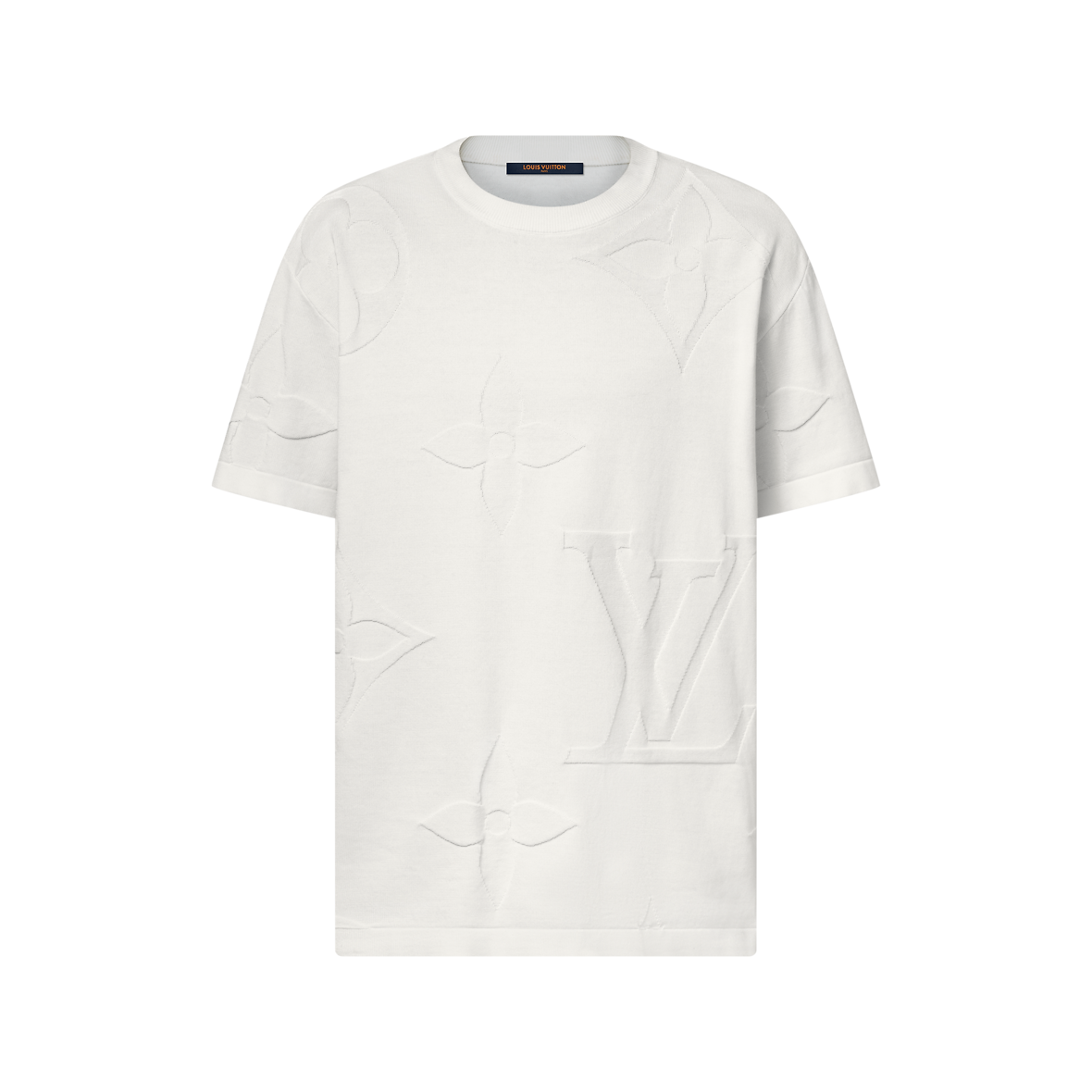 T-shirt brodé Monogram en coton Louis Vuitton