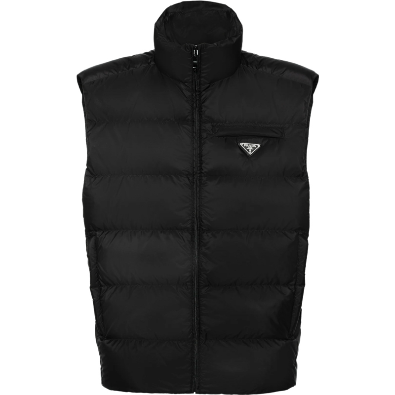 Veste en re-nylon Prada noir