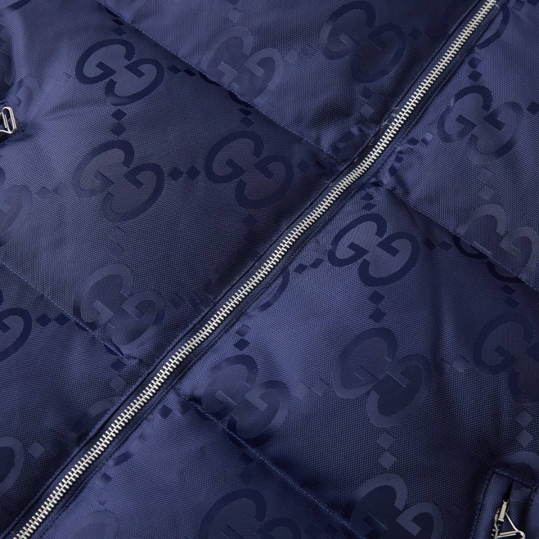 Veste Gucci jumbo sans manche  bleu nuit