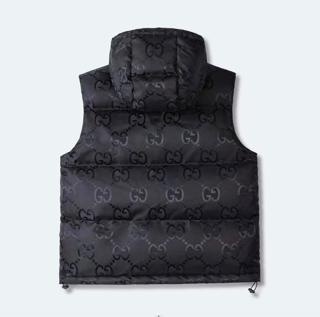 Veste Gucci jumbo sans manche  noir