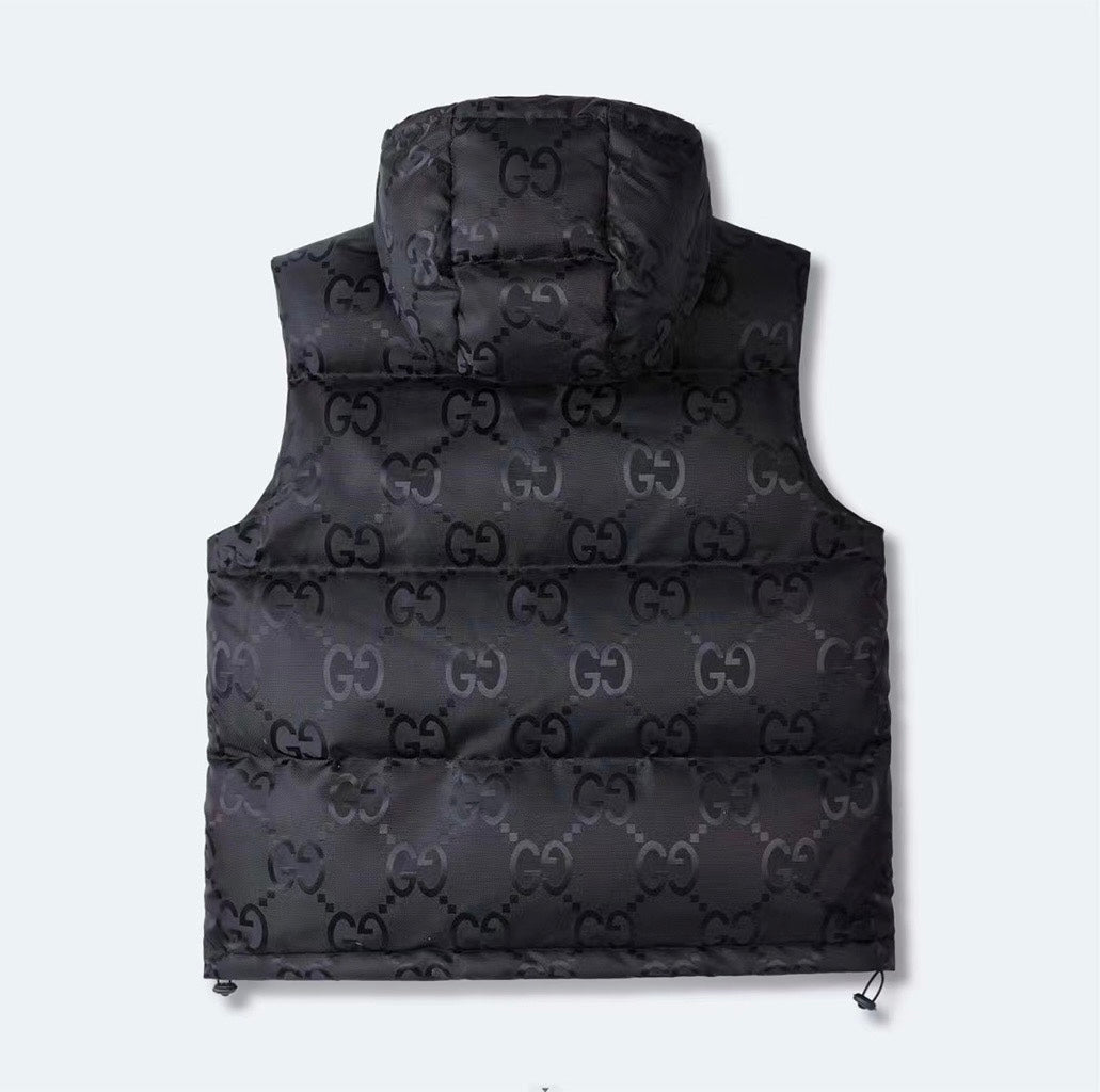 Veste Gucci jumbo sans manche  noir