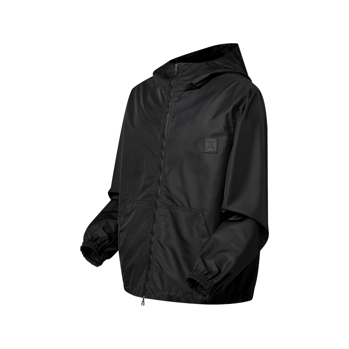 Veste réversible Monogram Louis Vuitton en nylon noir