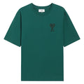 T-shirt Ami vert à petit logo ami de cœur vert foncé