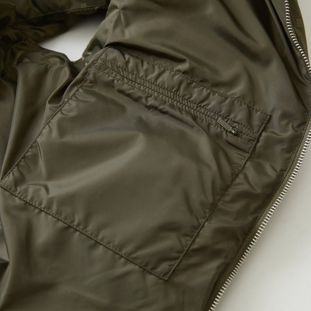 Veste Gucci jumbo sans manche  kaki