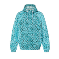 Veste réversible Monogram Louis Vuitton en nylon bleu