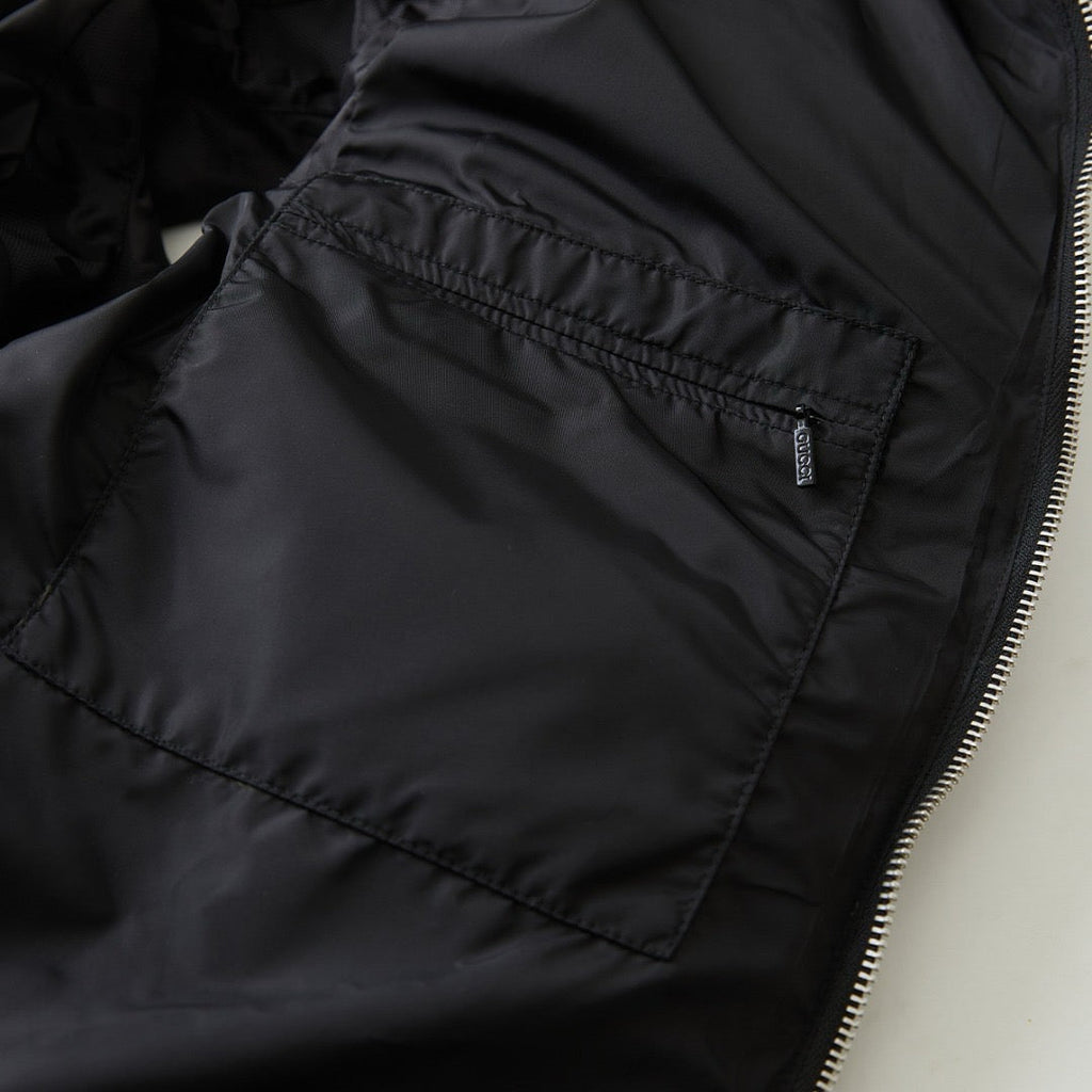 Veste Gucci jumbo sans manche  noir