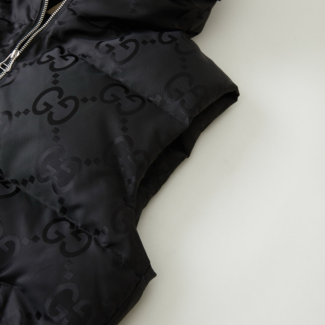 Veste Gucci jumbo sans manche  noir