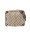 Sacoche Gucci Detail en cuir marron