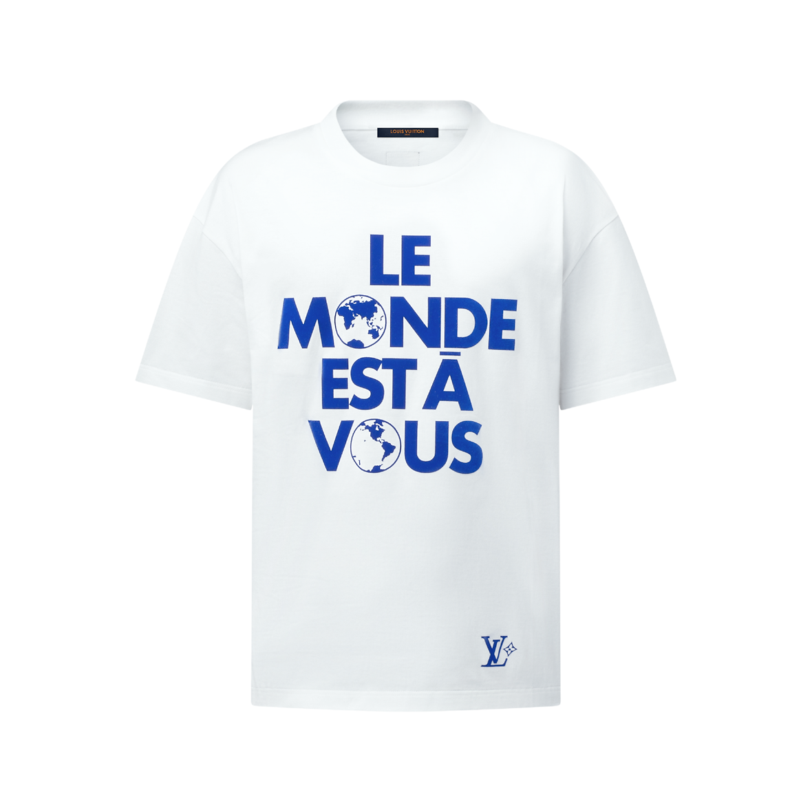 T-shirt graphique en coton Louis Vuitton