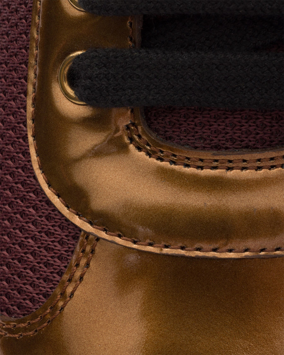 Prada America’s Cup en cuir verni et tissu