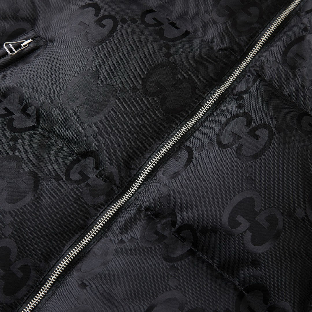 Veste Gucci jumbo sans manche  noir