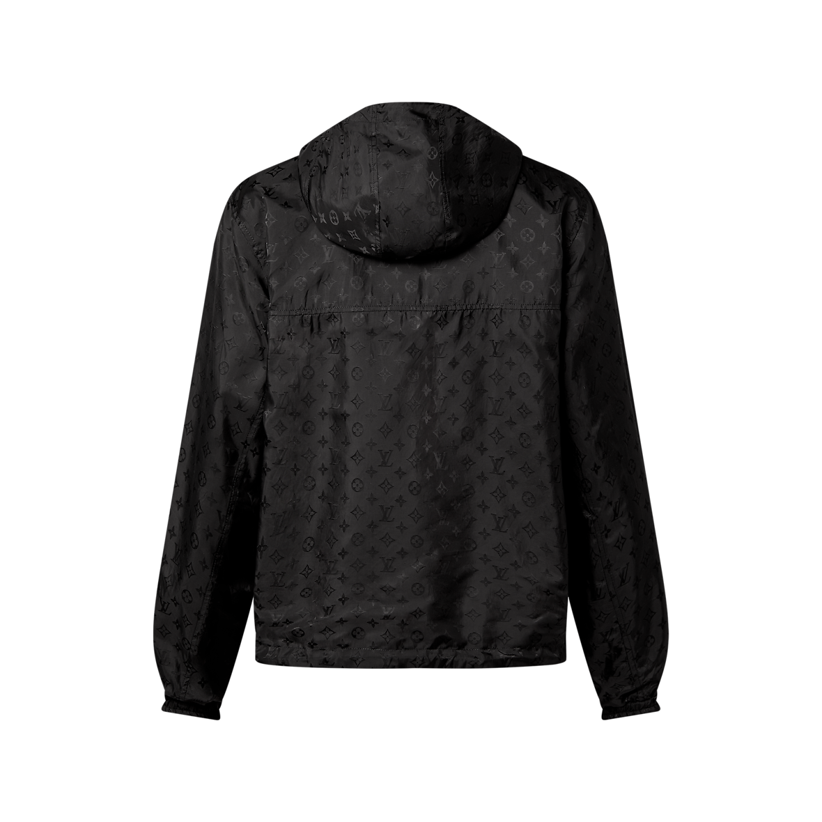 Veste réversible Monogram Louis Vuitton en nylon noir