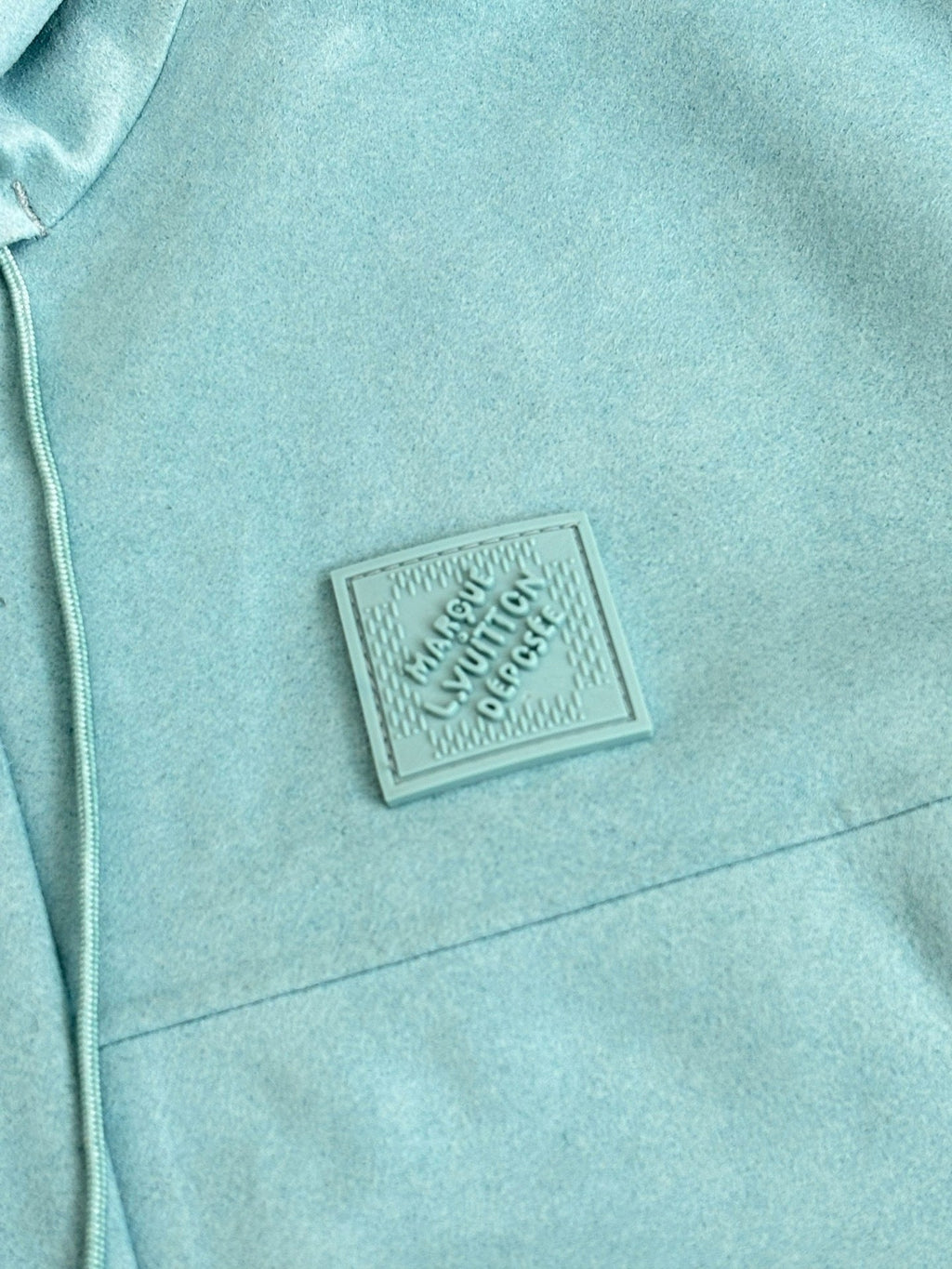 Veste imperméable en velours technique Louis Vuitton