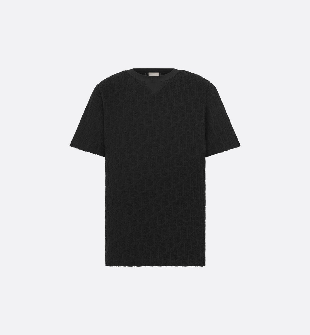 T-Shirt Dior oblique noir
