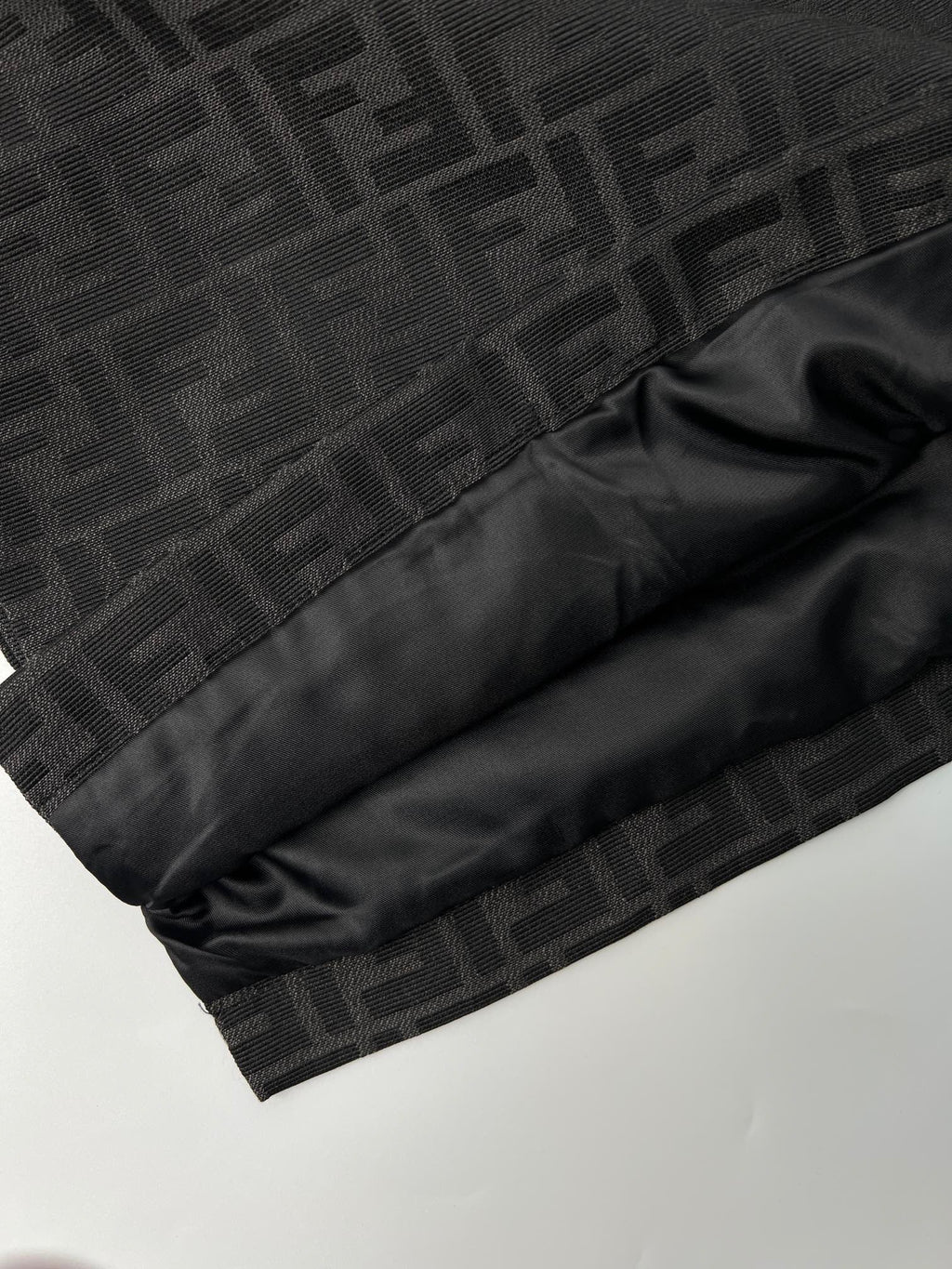 Veste Go-To Jacket en toile Fendi noire