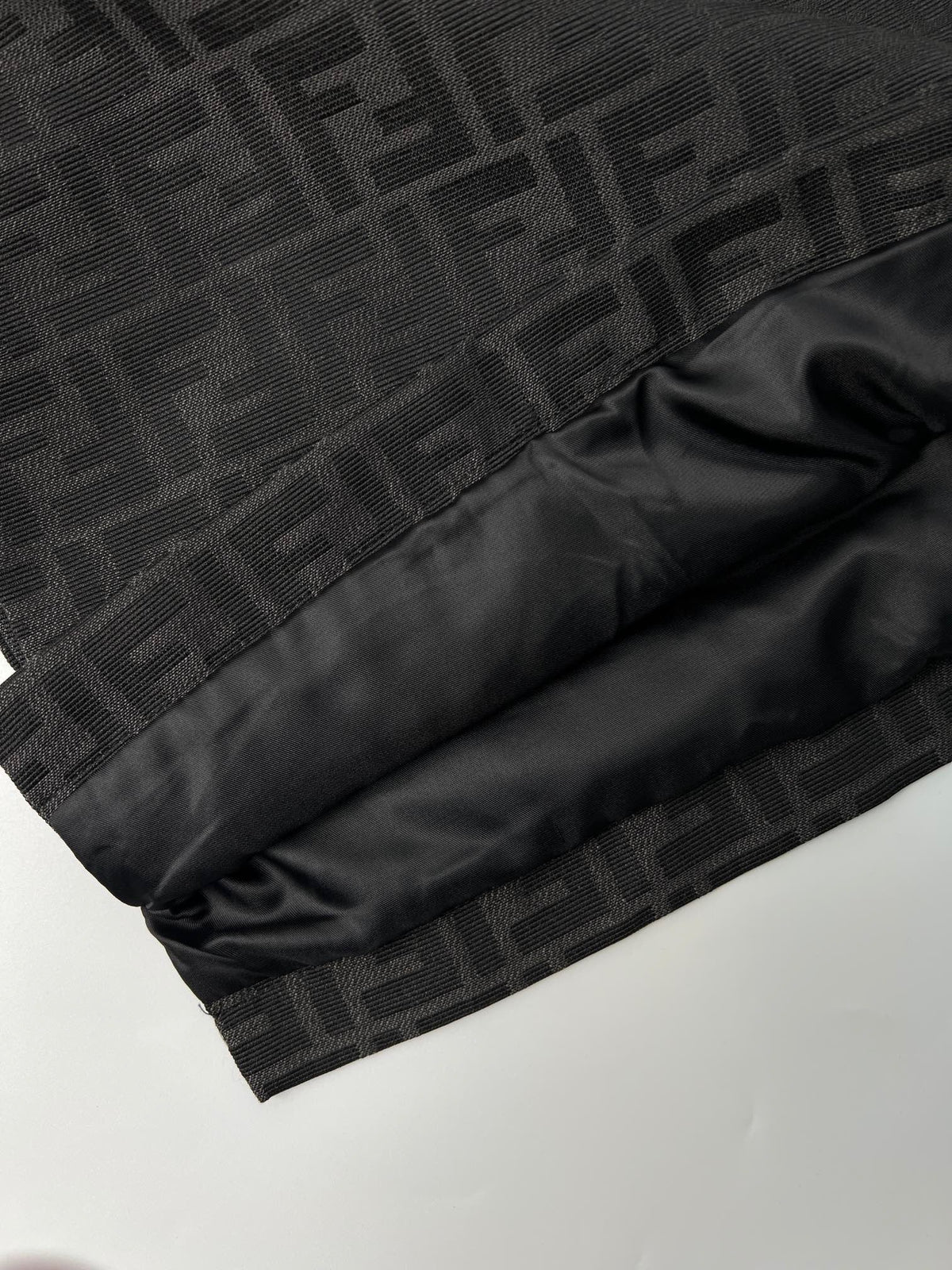 Veste Go-To Jacket en toile Fendi noire