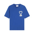 T-shirt bleu ami logo ami de cœur bleu