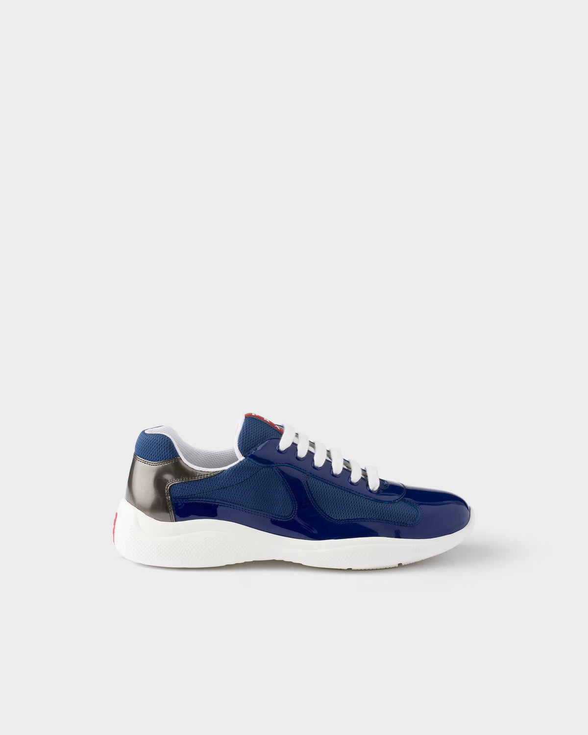 Prada America’s Cup en cuir verni et tissu