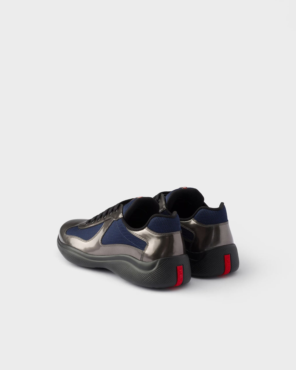 Prada America’s Cup en cuir verni et tissu