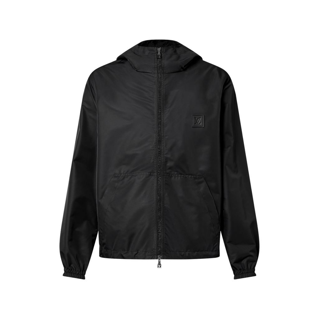 Veste réversible Monogram Louis Vuitton en nylon noir