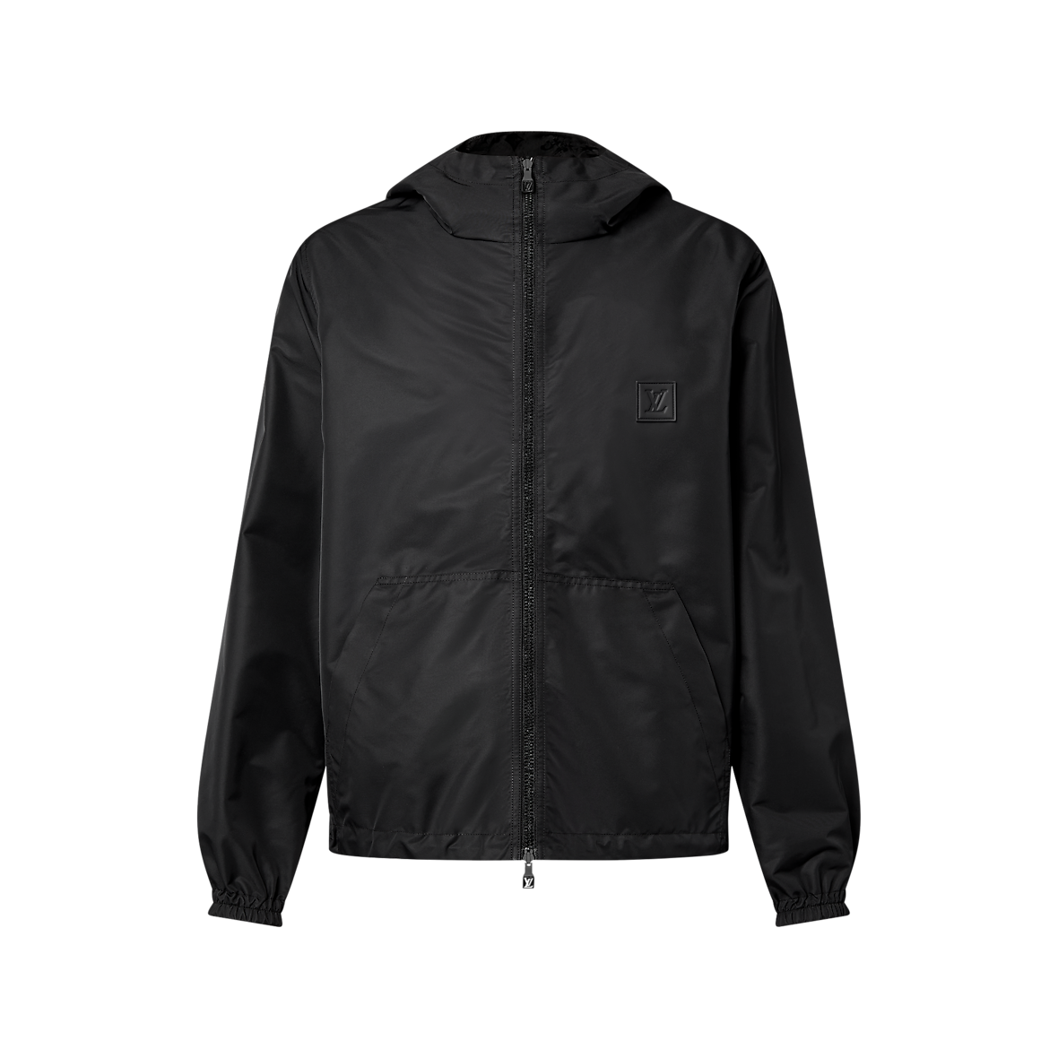 Veste réversible Monogram Louis Vuitton en nylon noir