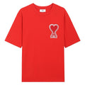 T-shirt Ami rouge à logo ami de cœur rouge