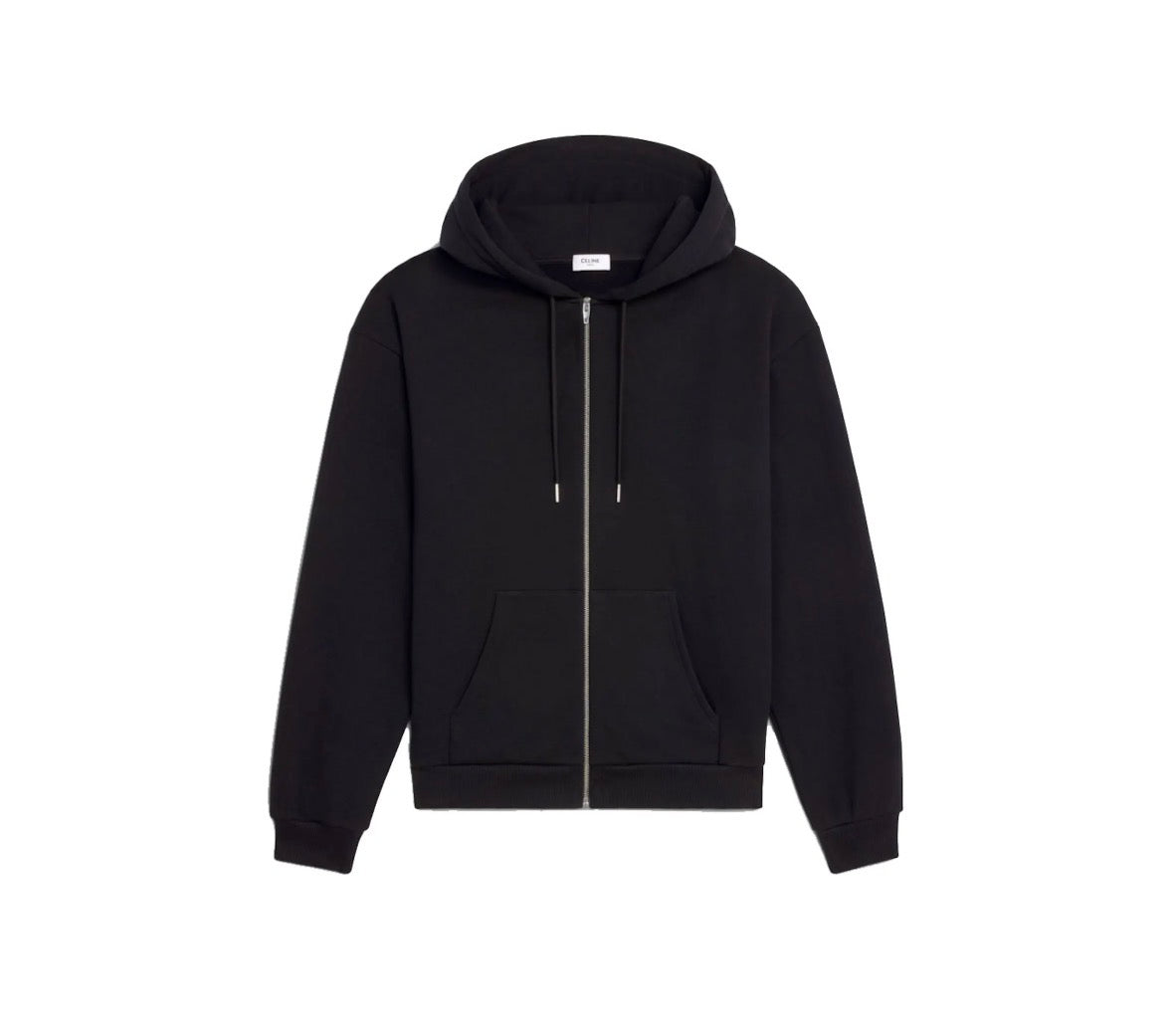 Sweat à capuche Céline noir