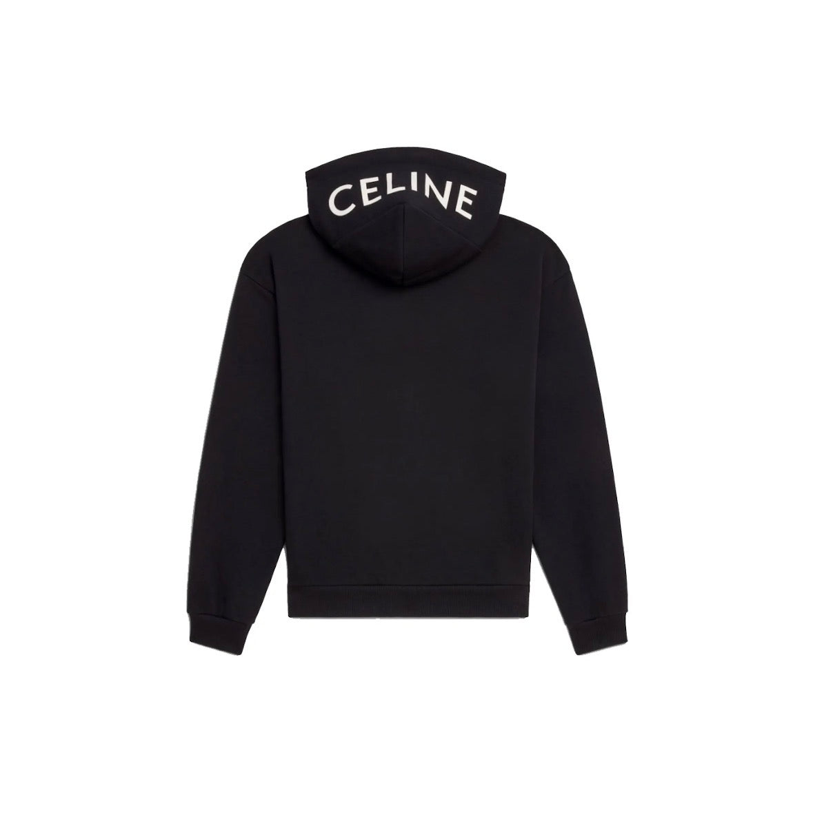 Sweat à capuche Céline noir