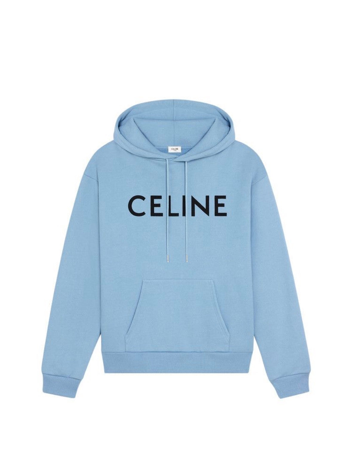 Sweat à capuche Céline bleu