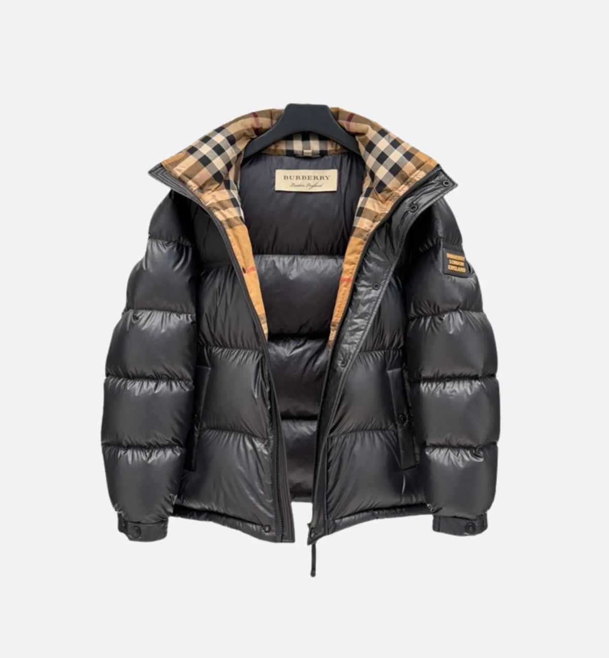 Doudoune matelassée à capuche burberry
