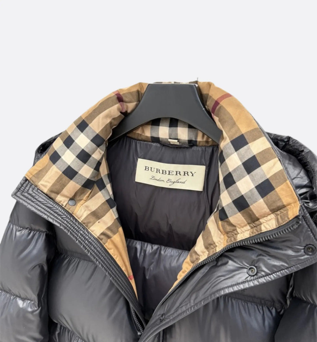 Doudoune matelassée à capuche burberry