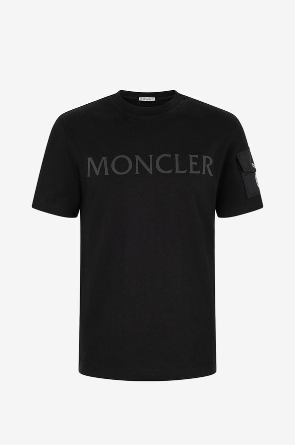T-shirt en coton à logo moncler